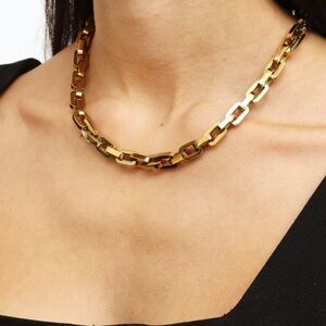 Eddie Borgo Gold Link Necklace